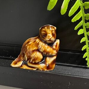 Wade Whimsie Brown Beaver Figurine Collectible